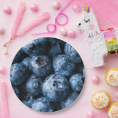 Assiettes En Carton Fruit aux bleuets (Fête)