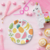 Assiettes En Carton Fruit fête d'anniversaire (Fête)