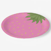 Assiettes En Carton Fruit fraise (Angle)