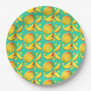 Assiettes En Carton Fruit Mango