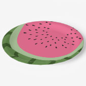 Assiettes En Carton Fruit Watermelon (Angle)