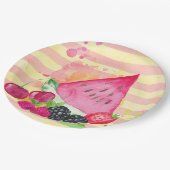 Assiettes En Carton Fruité (Angle)