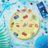 Assiettes En Carton Fruitfetti (Fête)