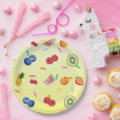 Assiettes En Carton Fruitfetti (Fête)