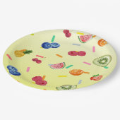Assiettes En Carton Fruitfetti (Angle)