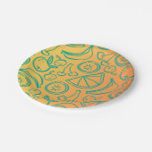Assiettes En Carton Fruits (Angle)