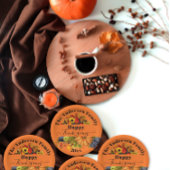 Assiettes En Carton Fruits D'Automne Fleurs Et Bon thanksgiving De Fol