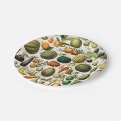 Assiettes En Carton Fruits et légumes (Angle)