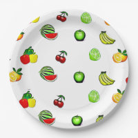 Fruits et Légumes Graphiques Aliments-Fête Papier