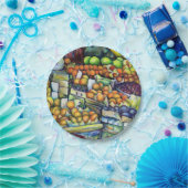 Assiettes En Carton Fruits frais de François (Fête)