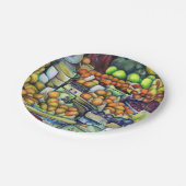 Assiettes En Carton Fruits frais de François (Angle)