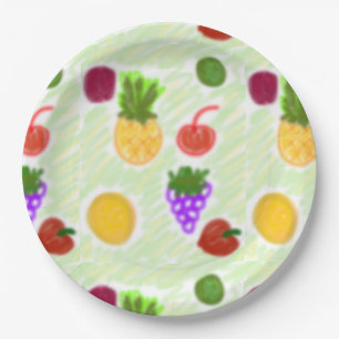 Assiettes En Carton frutas