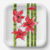 ASSIETTES EN CARTON FUN AND FESTIVE SQUARE PAPER PLATE (Recto)