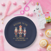 Assiettes En Carton Fun Bienvenue à Nuthouse Nutcracker Noël (Fête)