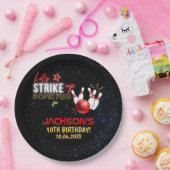 Assiettes En Carton Fun Bowling party for Kids (Fête)