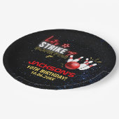 Assiettes En Carton Fun Bowling party for Kids (Angle)