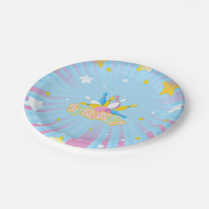 Assiettes En Carton Fun & Colorée Bowling Party