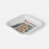 Assiettes En Carton Fun Cougar Over the Hill Anniversaire (Angulaire)