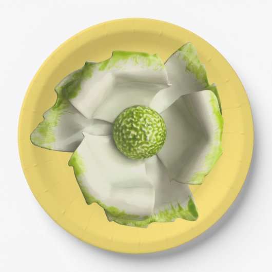 Assiettes En Carton Fun Daisy Flower Printemps Mariage d'été Anniversa (Devant)