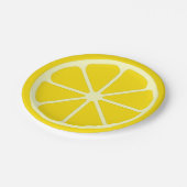 Assiettes En Carton Fun Été Citrus Papier Plaque (Angle)