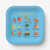 Fun Learning ABC’s Apple Banana Carrot Name