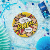 Assiettes En Carton Fun Moderne Prêt à POP Baby shower (Fête)