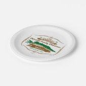 Assiettes En Carton Fun Vieux Noël Griswold (Angle)