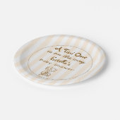 Assiettes En Carton Funky Retro Doodle Espresso Martini Baby shower (Angle)