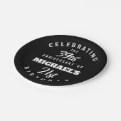 Assiettes En Carton Funny 60e anniversaire Personnalisé (Angle)