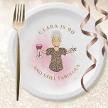 Assiettes En Carton Funny 90th Birthday Gold Pink 90 et Fabulous<br><div class="desc">Est-ce que quelqu'un a un tournant particulier à 90 ans que vous voulez célébrer? Cette plaque en papier 90 et Toujours Fabuleux donne le thème de la trinquer le jour de son grand jour. Customiser avec son nom ou même changer l'année ... Vous pouvez modifier tout le texte pour compléter...</div>