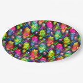 Assiettes En Carton Funny Cats Motif-54578 (Angle)