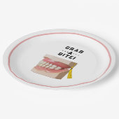 Assiettes En Carton Funny Dentist Dental School (Angle)