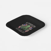 Assiettes En Carton Funny Elections 2024 Cthulhu pour le président (Angulaire)