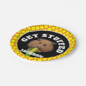 Assiettes En Carton Funny Hamster "Get Stuffed" (Angle)