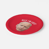 ASSIETTES EN CARTON FUNNY JOE BIDEN CHRISTMAS PAPIER PLAQUES (Angle)