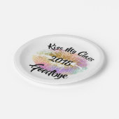 Assiettes En Carton Funny Kiss My Class Adieu Lièvres (Angle)