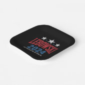 Assiettes En Carton Funny Lebowski Élection politique Vote 2024 (Angulaire)