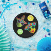 Assiettes En Carton Funny Lemon Lime Party Fiesta  (Fête)