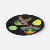 Assiettes En Carton Funny Lemon Lime Party Fiesta  (Angle)