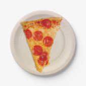 Assiettes En Carton Funny Pepperoni Pizza 4Vinny (Devant)