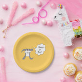 Assiettes En Carton Funny Pi Guy - Joyeux Pi Day (Fête)