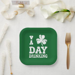 Assiettes En Carton Funny Saint Patricks Day Party St Pats Drôle Drôle