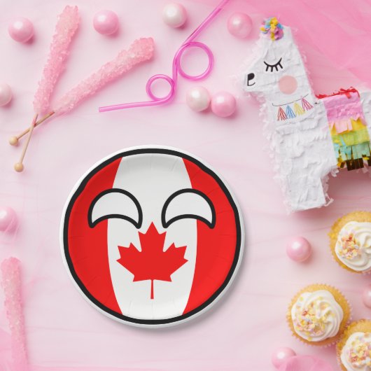 Assiettes En Carton Funny Trending Geeky Canada Camptryball (Fête)