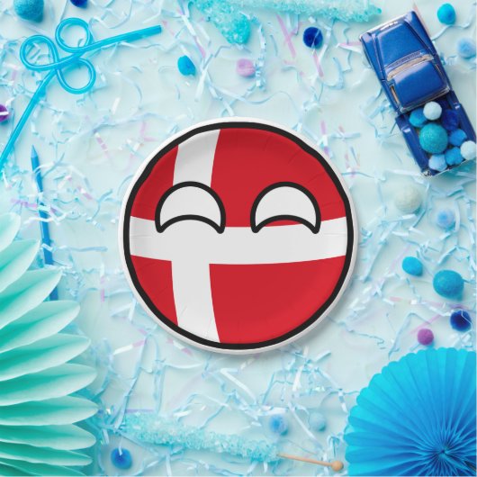 Assiettes En Carton Funny Trending Geeky Danemark Camptryball (Fête)