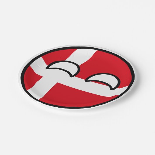 Assiettes En Carton Funny Trending Geeky Danemark Camptryball (Angle)