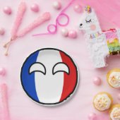 Assiettes En Carton Funny Trending Geeky France Countryball (Fête)