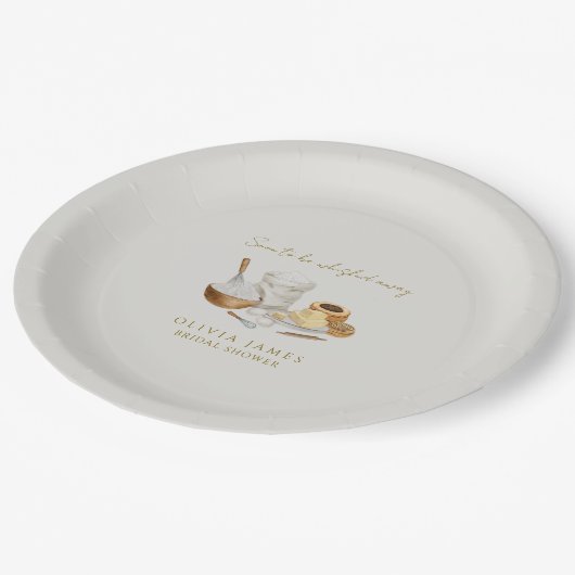 Assiettes En Carton Futur shower de mariage à emporter (Angle)