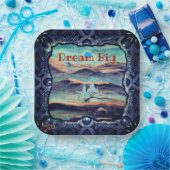 Assiettes En Carton Future Ville Lumière Rêve Big (Fête)