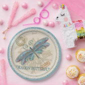 Assiettes En Carton G Creation Office libellule (Fête)