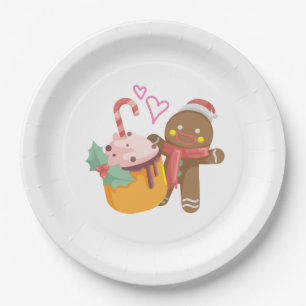 Assiettes En Carton G homme de pain d'épices